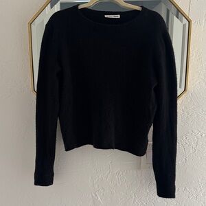Reformation Women's Black cashmere Sweater